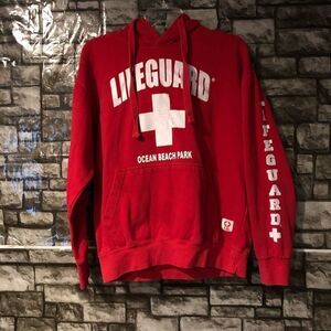 Life Guard Hoodie Size Medium